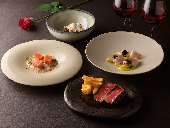 ウェスティンホテル横浜　横浜レストラン　ファインダイニング　高級レストラン　ステーキ　和牛　ランチ　ディナー　よい景色